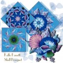Kaffe Fassett Shell Bouquet  Kaleidoscope Quilt Block Kit