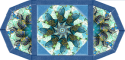 Flourish Seamist Kaleidoscope Quilt Place Mat Kit