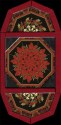 Joyful Season Poinsettias Kaleidoscope Fan Place Mat Kit