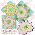 Kaffe Fassett Grandi Flora Purple Kaleidoscope Quilt Block Kit