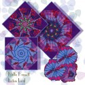 Kaffe Fassett Lotus Leaf Kaleidoscope Quilt Block Kit