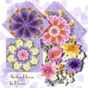 In Bloom Kaleidoscope Quilt Block Kit