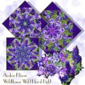 Wildflower Wild Floral Field Kaleidoscope Quilt Block Kit