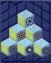 Woodland Wander Tumbling Blocks Kaleidoscope Quilt Kit