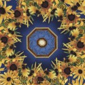 Black Eyed Susan Kaleidoscope Quilt Block Kit