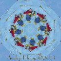 Busy Town Kaleidoscope Quilt Block Kit