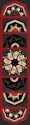 Crimson and Holly Kaleidoscope Fan Table Runner Kit