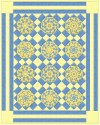 Spinning Flagstones Kaleidoscope Quilt Pattern