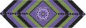 Lilacs French Braid Table Runner Kit