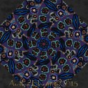 Kaffe Fassett Millefiore Dark Kaleidoscope Quilt Block Kit