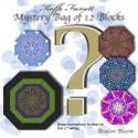 Kaffe Fassett Mystery Bag of 12 Kaleidoscope Quilt blocks