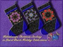 Kaleidoscope Christmas  Stocking Pattern