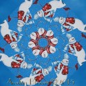 Let It Snow Kaleidoscope Quilt Block Kit