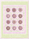 Petal Flower Fairies Window Pane Lap Size Kaleidoscope Quilt