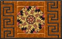 Greek Key Kaleidoscope Quilt Place Mat Pattern