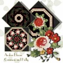 Crimson and Holly Kaleidoscope Fan Place Mat Kit