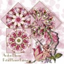 Petal Flower Fairies Kaleidoscope Quilt Block Kit