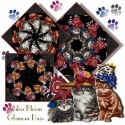 Glamour Puss Kaleidoscope Quilt Block Kit