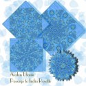 Passage to India Raj Rosettes Kaleidoscope Quilt Block Kit