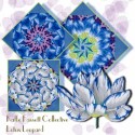 Kaffe Fassett Collective Lotus Leopard Kaleidoscope Quilt Block