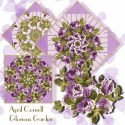 April Cornell Glorious Garden Kaleidoscope Quilt Block Kit