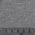 Small Black and White Check Flannel Fabric