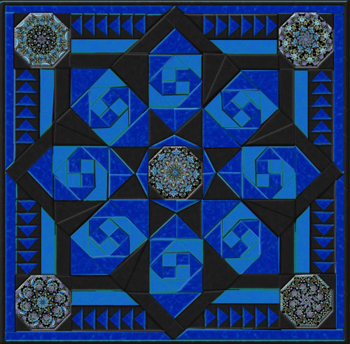 Sparkler Kaleidoscope Quilt Pattern